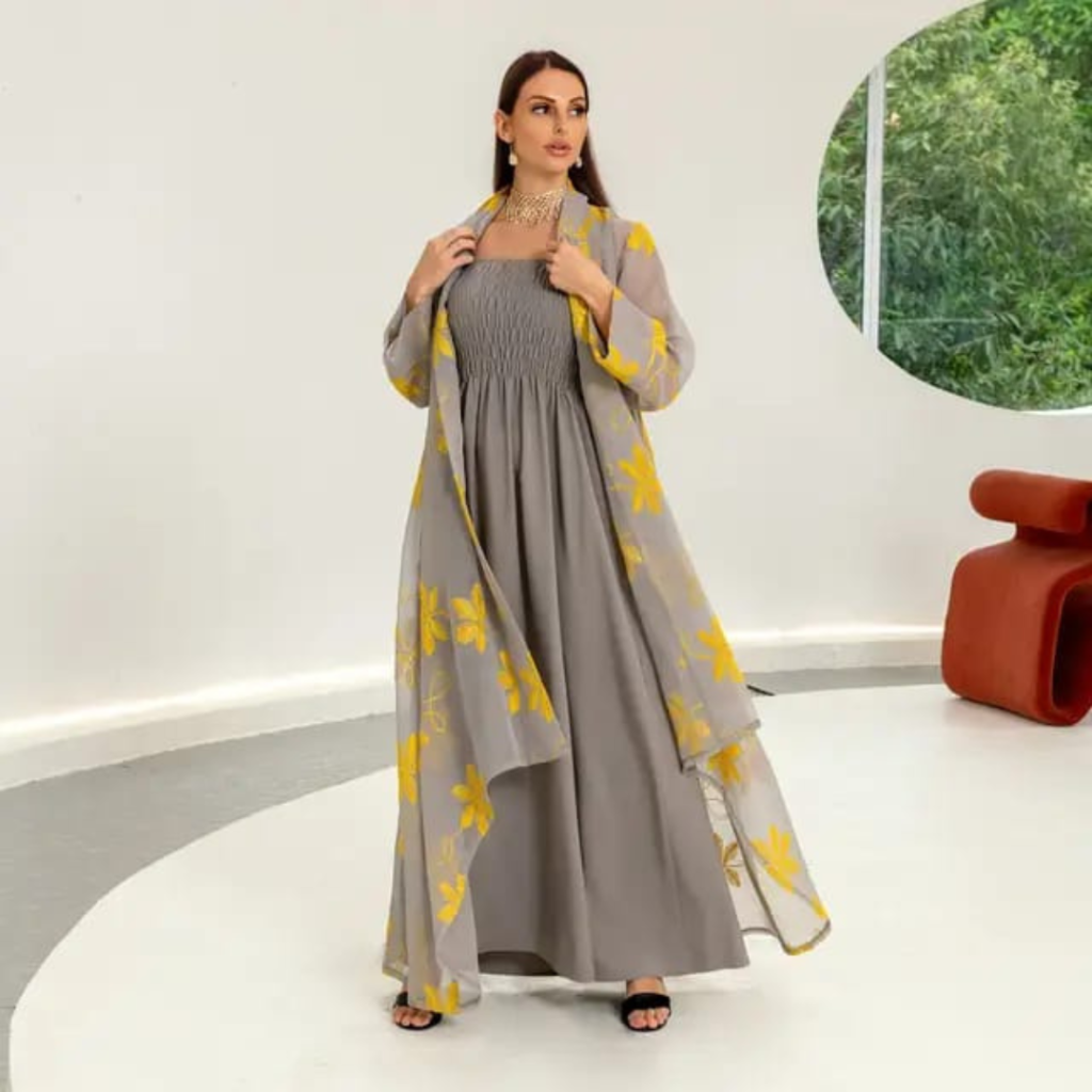 Clarity Glam Pret Embroidered Abaya Misbah main image 0