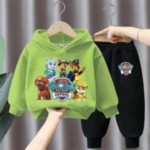Trendy paw boys two- piece Set