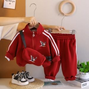 Fresh and Fashionable boys three- piece Set