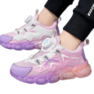 CozyRun kids' running shoes designed for autumn and winter. The shoes feature a rugged, anti-slip sole for superior traction, a soft, cozy interior for warmth, and a breathable design for all-day comfort. Perfect for outdoor play, sports, and casual outings in cold weather.