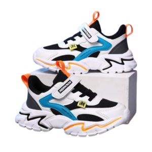 Thunderbolt Kids Sneakers: Colorful and sporty sneakers for kids with a vibrant design, cushioned sole, and durable construction.