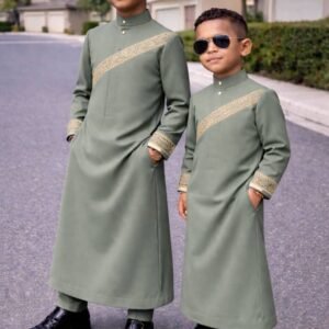 Noble Crest Set modern traditional outfit for boys.