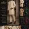 Luxury men’s kaftan set