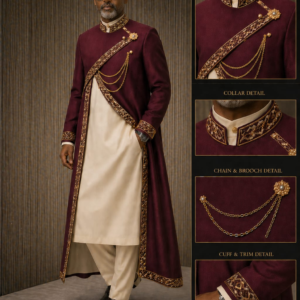 Luxury men’s ceremonial attire