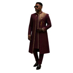 Luxury royal men’s native wear