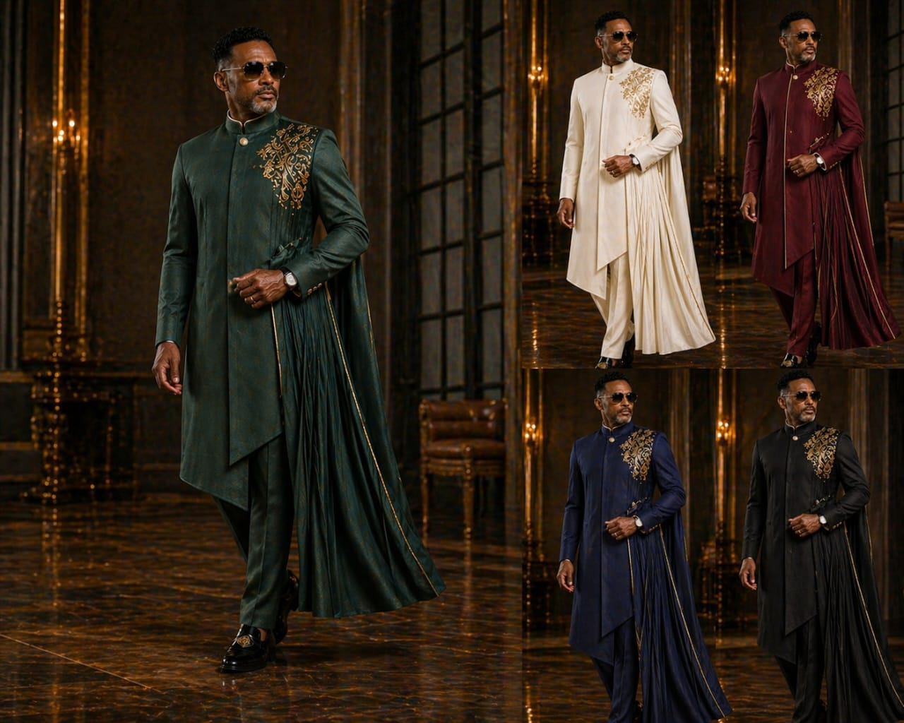 Luxury men’s ceremonial attire