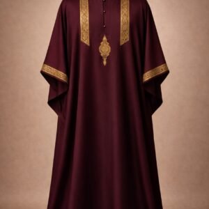 Sovereign Monarch™ Luxury Men's Kaftan Set featuring premium silk-feel fabric with elegant gold embroidery in Midnight Navy, Imperial Black, Charcoal Grey, Emerald Green, Royal Burgundy, and Royal Cream.