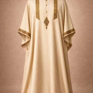 Sovereign Monarch™ Luxury Men's Kaftan Set featuring premium silk-feel fabric with elegant gold embroidery in Midnight Navy, Imperial Black, Charcoal Grey, Emerald Green, Royal Burgundy, and Royal Cream.